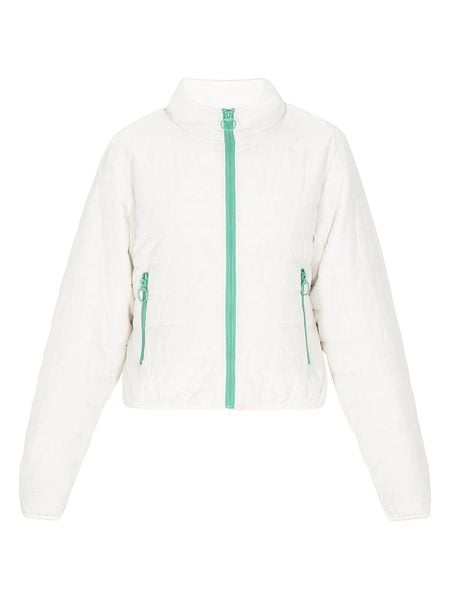 Schmuddelwedda Kurtka pikowana w kolorze biało-miętowym rozmiar: XS. Białe kurtki damskie Schmuddelwedda, xs, bez wzorów, bez kaptura. Za 66.47 zł.