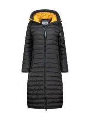 Geographical Norway Płaszcz zimowy "Azule" w kolorze czarnym rozmiar: XL. Czarne płaszcze damskie Geographical Norway, na zimę, xl, bez wzorów, z puchu. Za 284.15 zł.