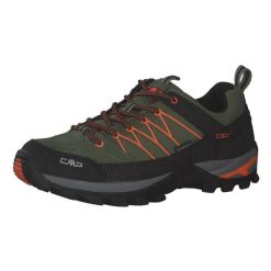 Buty trekkingowe męskie CMP RIGEL LOW. Brązowe buty trekkingowe męskie CMP, z materiału, bez zapięcia, outdoorowe. Za 381.30 zł.