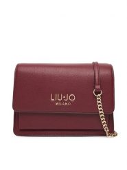 Liu Jo Torebka Ecs M Crossbody AF5152 E0058 Bordowy. Czerwone torebki klasyczne damskie Liu Jo, bez wzorów, ze skóry, wizytowe, bez kołnierzyka, bez ramiączek. Za 579.99 zł.