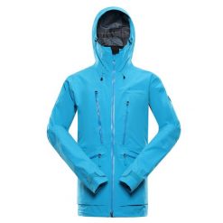 Kurtka trekkingowa męska Alpine Pro Cort wodoodporna. Brązowe kurtki męskie Alpine Pro, m, bez wzorów, sportowe, bez kaptura. W wyprzedaży za 499.00 zł.