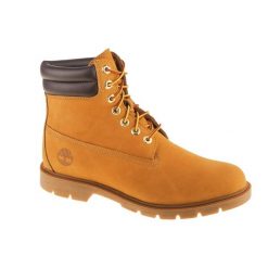 Trapery męskie, 6 In Basic Boot. Żółte buty zimowe męskie Timberland, z gumy, bez zapięcia. Za 599.00 zł.