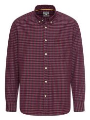 Camel Active Koszula - Regular fit - w kolorze czerwonym rozmiar: M. Czerwone koszule męskie Camel Active, m, bez wzorów, z bawełny, bez kołnierzyka, bez ramiączek. Za 126.15 zł.