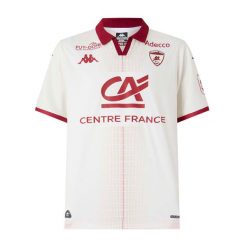 Koszulka wyjazdowa Clermont Foot 63 2026. Białe t-shirty sportowe męskie Kappa, bez ramiączek, do piłki nożnej. Za 442.00 zł.