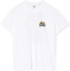 LEE PRIDE TEE CHEST GRAP MĘSKI T-SHIRT WHITE L63GFE12 112140448. Białe t-shirty męskie Lee, l, bez wzorów, bez kołnierzyka. Za 69.99 zł.