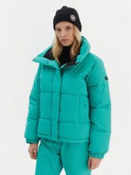 Roxy Kurtka narciarska Snow Winter Rebel JK ERJTJ03545 Zielony Regular Fit. Zielone kurtki narciarskie i snowboardowe damskie Roxy, s, bez wzorów, z syntetyku, bez kaptura, narciarskie. Za 489.00 zł.