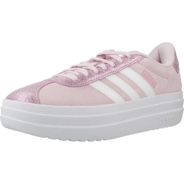 Buty ADIDAS VL COURT BOLD J Rose. Czerwone obuwie trekkingowe damskie Adidas. W wyprzedaży za 248.70 zł.