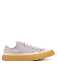 Converse Tenisówki Chuck Taylor All Star Retro Rubber A10697C Fioletowy. Fioletowe trampki i tenisówki damskie Converse, bez wzorów, z materiału. Za 219.99 zł.