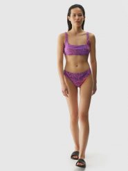 4F Dół od bikini damski - różowy S. Czerwone bikini damskie 4f, bez wzorów. W wyprzedaży za 29.99 zł.