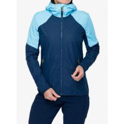Kurtka przeciwdeszczowa damska CMP Veltrica. Niebieskie kurtki damskie CMP, bez kaptura. Za 425.19 zł.