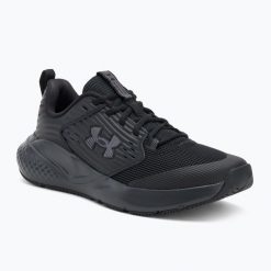 Buty Under Armour Commit 4. Czarne buty fitness męskie Under Armour, na fitness i siłownię. Za 249.99 zł.