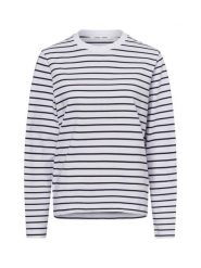 Samsøe Samsøe koszulka z długim rękawem - Sacamino Kobiety Bawełna biały, M. Białe t-shirty damskie Samsoe & Samsoe, m, bez wzorów, z bawełny, bez kołnierzyka. Za 379.95 zł.