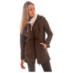 Heavy Tools Kurtka damska Nanji W17-450 Khaki (rozmiar L). Brązowe kurtki damskie Heavy Tools, l, bez wzorów, bez kaptura. W wyprzedaży za 114.00 zł.
