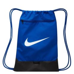 Torba Na Buty Z Logo Brasilia. Niebieskie torebki klasyczne damskie Nike, bez wzorów, z materiału, bez dodatków. Za 134.99 zł.