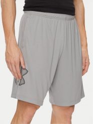 Under Armour Szorty sportowe Ua Tech Graphic Short 1306443-035 Szary Loose Fit. Szare szorty męskie Under Armour, bez wzorów, z syntetyku, sportowe. Za 129.99 zł.