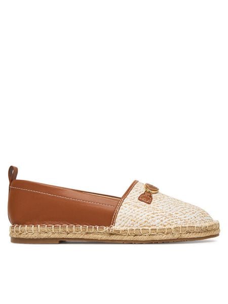 Liu Jo Espadryle Capri 04 SA6097 EX347 Brązowy. Brązowe espadryle damskie Liu Jo, bez wzorów, ze skóry, bez obcasa. Za 258.99 zł.