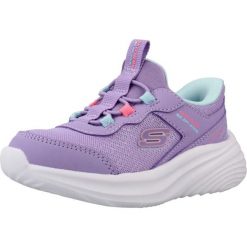 Buty SKECHERS 303690N Fioletowy. Fioletowe obuwie treningowe damskie Skechers, na fitness i siłownię. Za 144.99 zł.