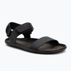 Sandały damskie Vivobarefoot Sensus Yin. Czarne sandały damskie VIVOBAREFOOT, bez wzorów, z kauczuku, bez obcasa. Za 714.30 zł.
