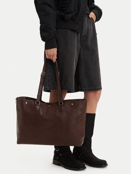 G-Star Raw Torebka C-LDA9517 Brązowy. Brązowe torebki klasyczne damskie G-Star, bez wzorów, ze skóry, bez dodatków. Za 299.99 zł.