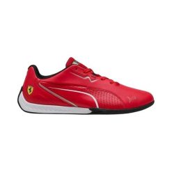 Trampki Męskie Ferrari Drift Cat 11 Rosso Corsa. Czerwone trampki i tenisówki męskie Puma, bez wzorów, z gumy, bez zapięcia. Za 349.00 zł.