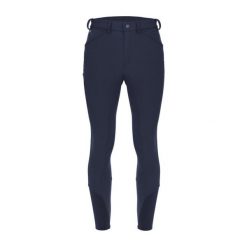 Jeździeckie spodnie do kolan Cavallo Drofton. Niebieskie spodnie wizytowe męskie CAVALLO, z elastanu. Za 610.50 zł.