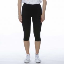 Legginsy Deha 3/4 Czarne Damskie. Czarne legginsy damskie Deha, s, bez wzorów, z bawełny. Za 211.99 zł.