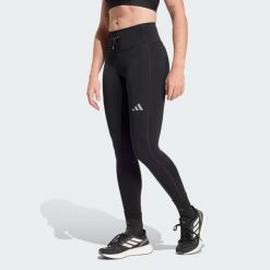 Legginsy Run Essentials Full Length. Białe bielizna termoaktywna damska Adidas, bez wzorów. Za 219.00 zł.