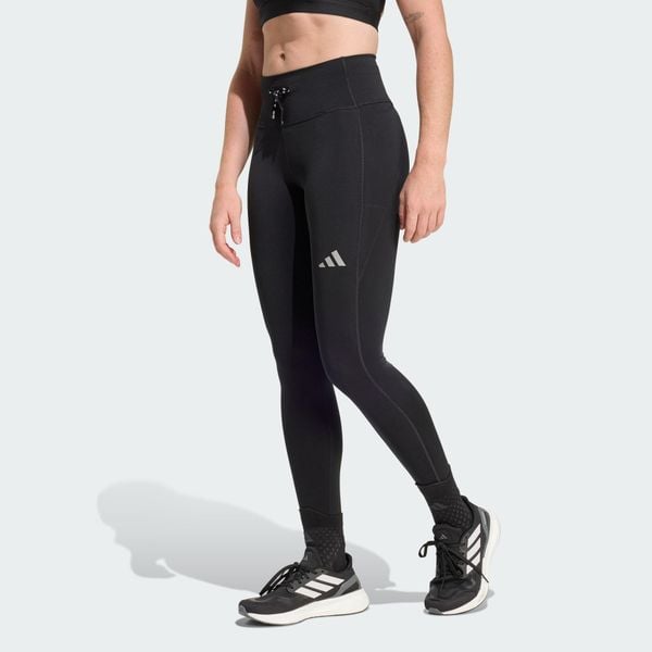 Legginsy Run Essentials Full Length. Białe bielizna termoaktywna damska Adidas, bez wzorów. Za 219.00 zł.