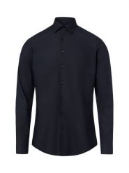 Finshley & Harding Koszula Mężczyźni Super Slim Fit czarny, 42. Czarne koszule męskie Finshley & Harding, l, bez wzorów, bez kołnierzyka, bez ramiączek. Za 299.95 zł.