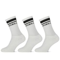 Skarpety długie dla mężczyzn O'neill Stripe 3-pak. Białe skarpetki męskie O'neill, bez wzorów. W wyprzedaży za 29.99 zł.