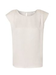 TATUUM Bluzka w kolorze kremowym rozmiar: 40. Brązowe bluzki damskie Tatuum, bez wzorów, bez kołnierzyka, bez ramiączek. Za 95.92 zł.