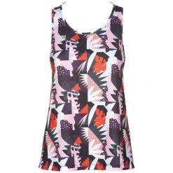 Damski tank top Arena Top Cross Back. Czarne topy sportowe damskie Arena, l, bez wzorów, z materiału, bez ramiączek. Za 196.00 zł.