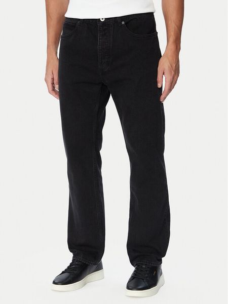 HUGO Jeansy Jonah 50572789 Czarny Regular Fit. Czarne jeansy męskie Hugo. Za 399.99 zł.
