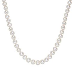 Lulu & Jane Srebro wysokiej pr óby Perła hodowlana słodkowodna Naszyjniki 1 ct Damski. Białe naszyjniki damskie Lulu & Jane, srebrne. Za 419.99 zł.