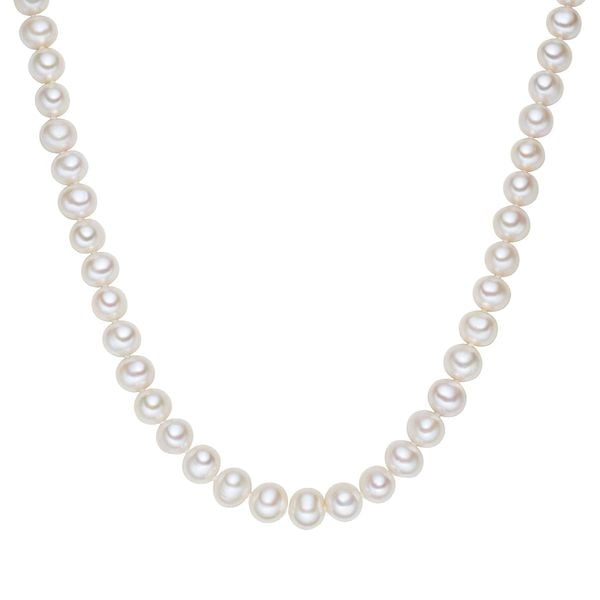 Lulu & Jane Srebro wysokiej pr óby Perła hodowlana słodkowodna Naszyjniki 1 ct Damski. Białe naszyjniki damskie Lulu & Jane, srebrne. Za 419.99 zł.