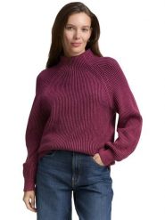 Tom Tailor Sweter w kolorze bordowym rozmiar: XXL. Czerwone golfy damskie Tom Tailor, xxl, bez wzorów, bez ramiączek. Za 93.94 zł.