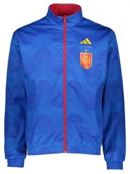 Adidas Dwustronna kurtka sportowa w kolorze niebiesko-czerwonym rozmiar: L. Czerwone kurtki outdoor męskie Adidas, l, bez wzorów, bez kaptura. Za 156.98 zł.