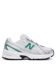 New Balance Sneakersy G7406TL Biały. Białe buty sportowe dziewczęce New Balance, bez wzorów, z materiału, bez zapięcia. Za 449.99 zł.