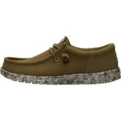 HeyDude Męskie Mokasyny Wally Funk Mesh. Brązowe mokasyny męskie Hey dude, z materiału. Za 229.00 zł.