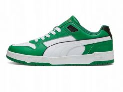 BUTY męskie PUMA Rbd Game Low sportowe skóra trampki niskie. Zielone trampki i tenisówki męskie Nike, bez wzorów, z materiału, bez zapięcia. Za 279.00 zł.