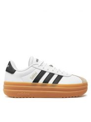 Adidas Sneakersy Vl Court Bold IH3083 Biały. Białe czapki dziecięce Adidas, bez wzorów, ze skóry. Za 348.99 zł.