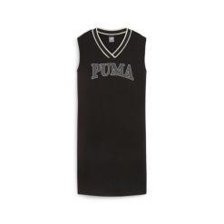 Sukienka Puma Squad Women's Dress, Kobiety. Czarne sukienki damskie Puma, s, bez wzorów, z bawełny, bez kołnierzyka, bez ramiączek. Za 290.00 zł.