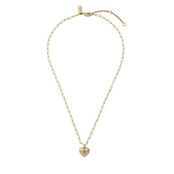 Naszyjnik Coach. Żółte naszyjniki damskie Coach, złote. Za 259.99 zł.