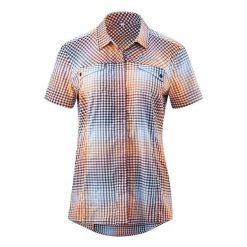 Koszula damska Gonso Arenda. Brązowe koszule damskie Gonso, bez wzorów, z dżerseju, sportowe, bez kołnierzyka, bez ramiączek. Za 363.00 zł.