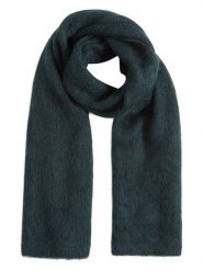 MOSS COPENHAGEN Szal "Annalisa" w kolorze ciemnozielonym rozmiar: onesize. Zielone szaliki i kominy damskie MOSS COPENHAGEN, bez wzorów, z materiału. Za 150.02 zł.