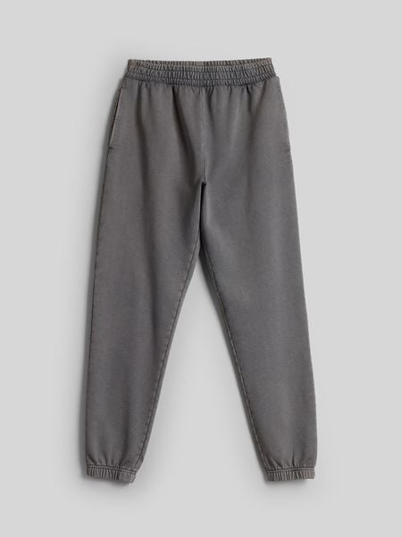 4F Spodnie dresowe joggery damskie - szare L. Szare spodnie dresowe damskie 4f, l, bez wzorów, z dresówki. Za 149.99 zł.