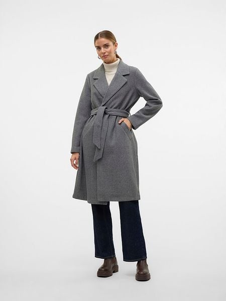 Vero Moda Płaszcz przejściowy w kolorze szarym rozmiar: XL. Szare płaszcze damskie Vero Moda, xl, bez wzorów. Za 101.94 zł.