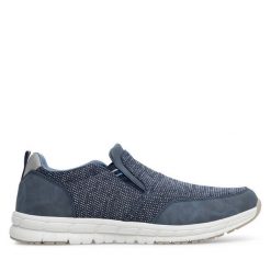 Tenisówki Go Soft. Niebieskie trampki i tenisówki męskie GO SOFT, bez wzorów, bez zapięcia. Za 159.99 zł.