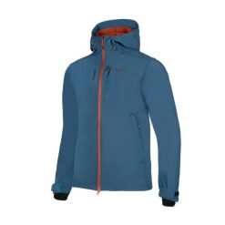 Kurtka turystyczna męska softshell Alpinus ASO. Niebieskie kurtki męskie Alpinus, m, bez wzorów, z softshellu, bez kaptura. Za 279.00 zł.