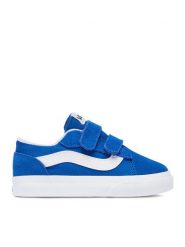 Vans Tenisówki C-VERO LS V VN000Y7BFRX Niebieski. Niebieskie buty sportowe chłopięce Vans, bez wzorów, ze skóry, bez zapięcia. Za 139.99 zł.